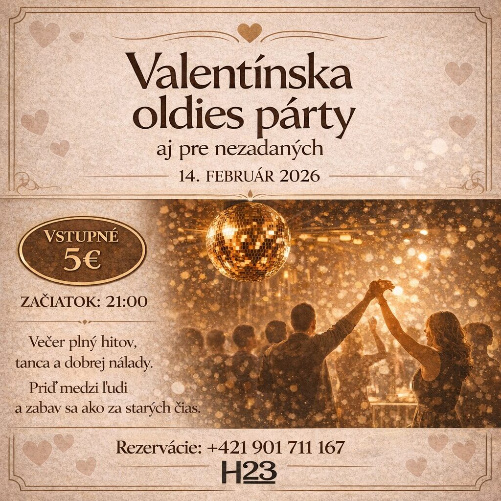 VALENTÍN V H23 – plagát